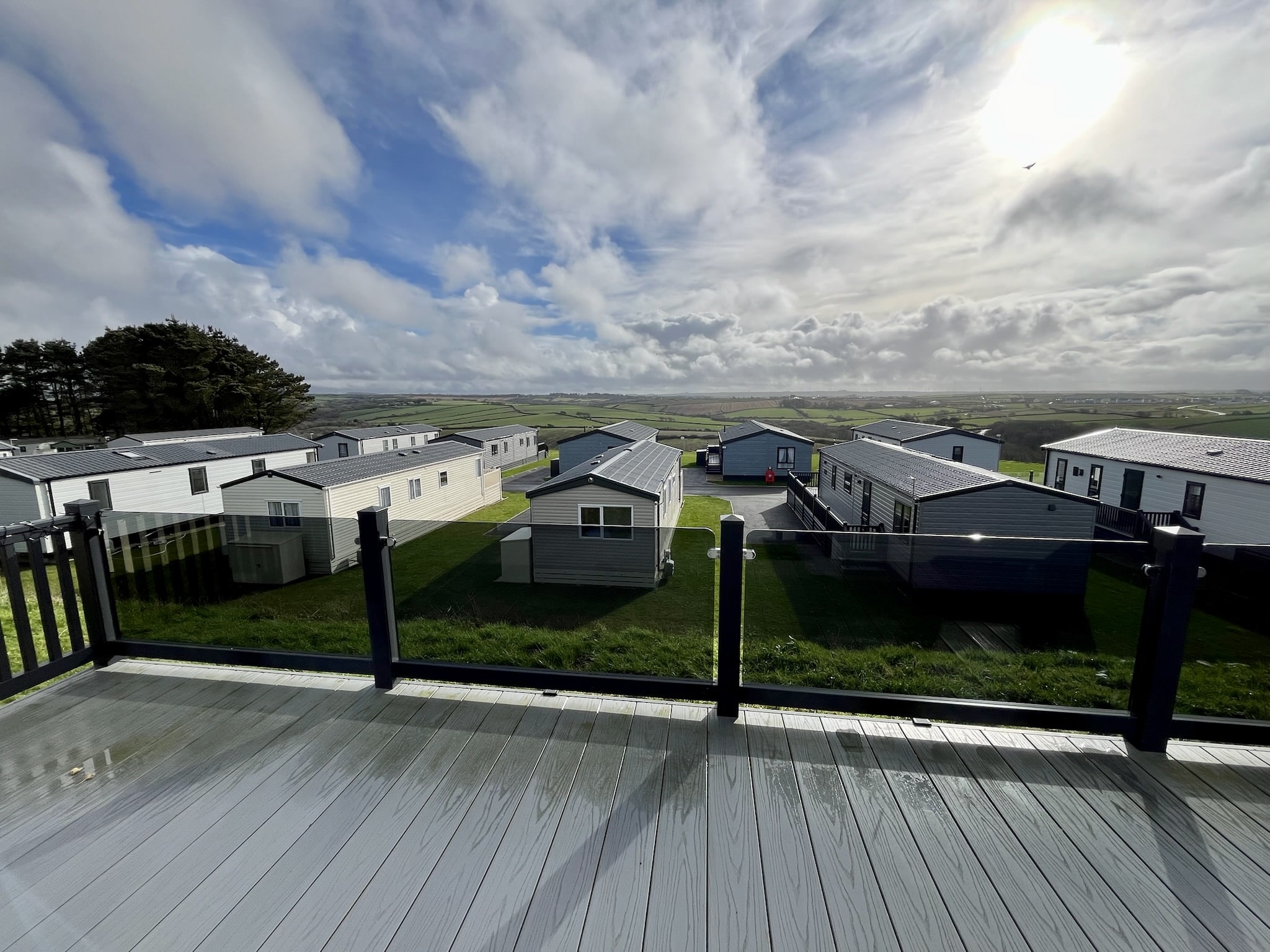 Used Willerby Pinehurst for sale at Newquay Holiday Park, Cornwall