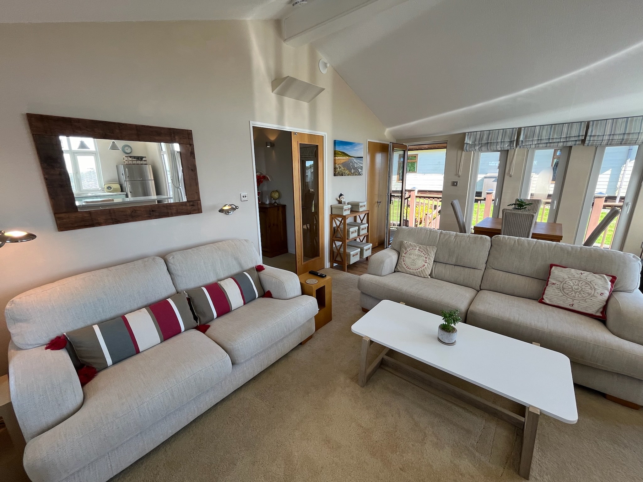 2006 Wessex Deckhouse lodge for sale at Stowford Meadows, Devon