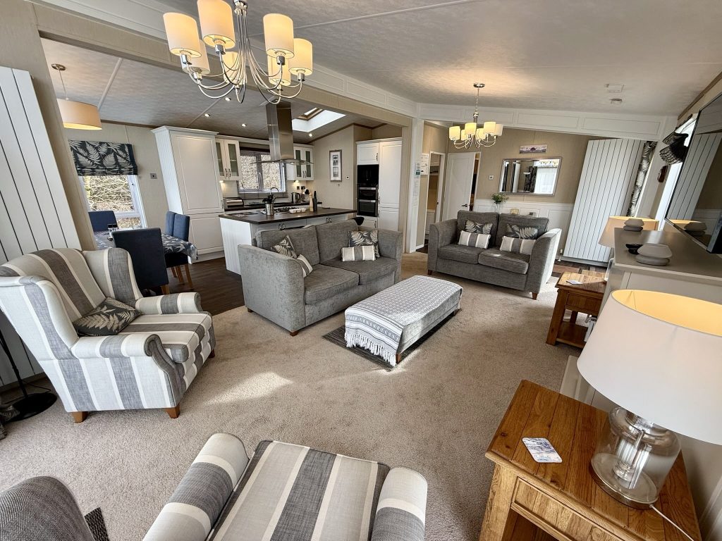 2018 Pemberton Glendale Lodge for sale at Pentire Coastal Holiday Park, Bude, Cornwall